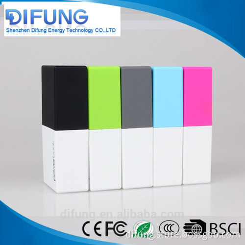 New Stylish design Portable power bank 5000mah Suitable for Businessman